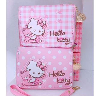 กระเป๋าสตางค์คิตตี้ ใบสั้น
 HELLO KITTY