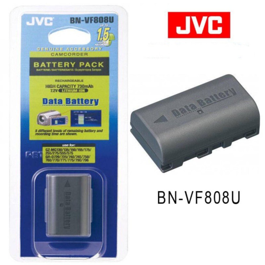 EXPERT GROUP แบตเตอรี่กล้อง JVC Camcorder Battery รุ่น BNVF808U