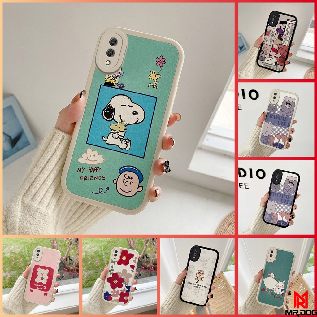 เคส-huawei-y7-pro-2019-เคสโทรศัพท์ซิลิโคนกันกระแทก-สนูปปี้-ลายน่ารัก-klq