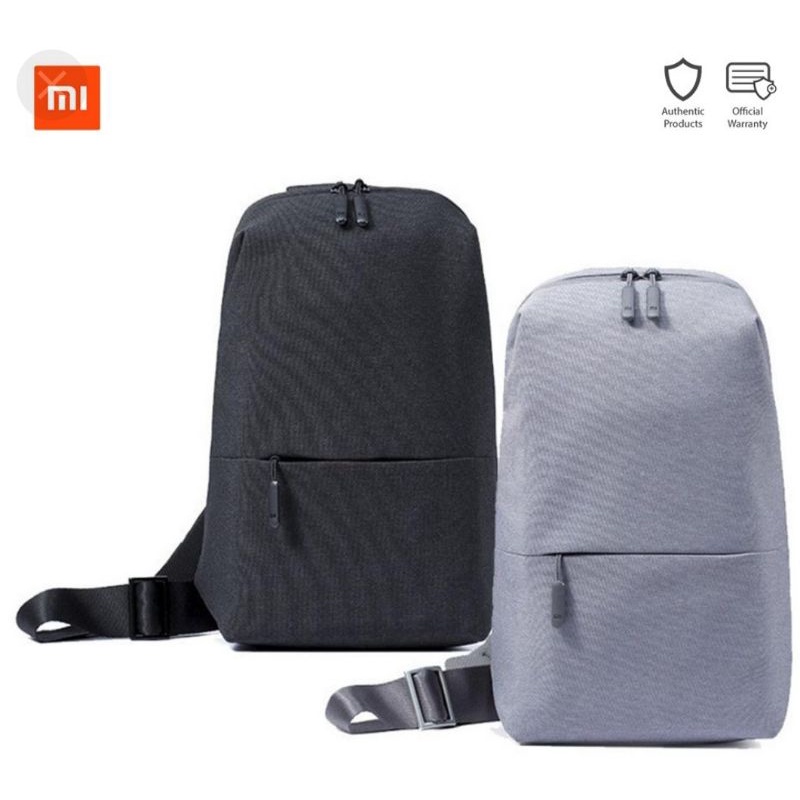 Mi City Sling Bag (Dark Grey)(15938) | Shopee Thailand