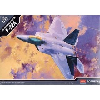 โมเดลประกอบ Academy Model 1/72 AC12423 F-22A AIR DOMINANCE FIGHTER