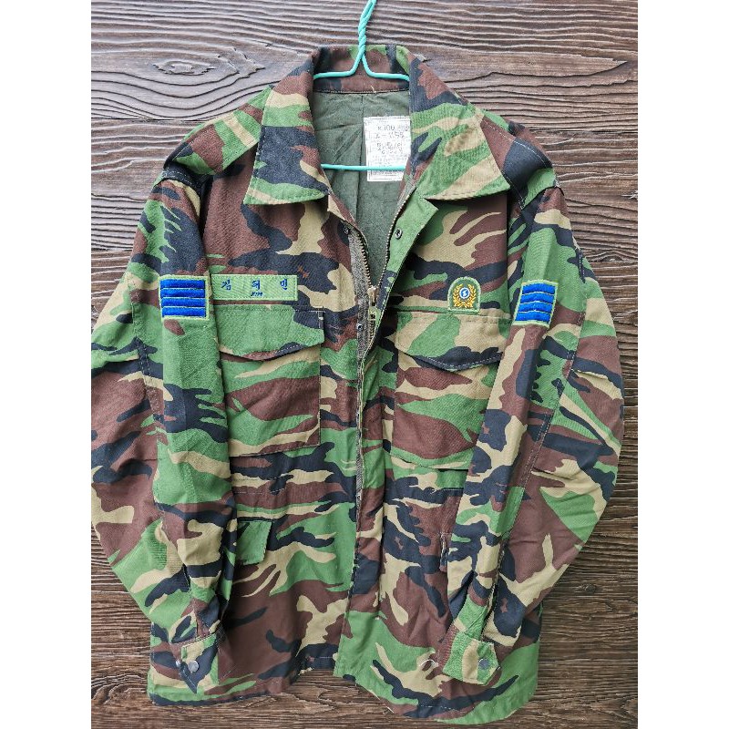 korearmy-เสื้อทหารเกาหลีลายพรางผ้าหนาสินค้ารุ่นเก่าหายากราคาย่อมเยา