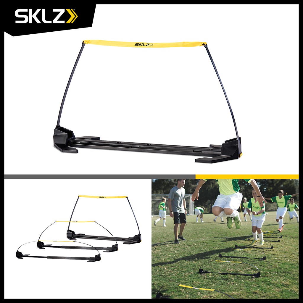 sklz-speed-hurdle-pro-ชุดละ-6-อัน-ปรับความสูงได้-3-ระดับ-บันไดวิ่ง-สปีดแลดเดอร์-บันไดฝึกความคล่องตัว-บันไดลิง