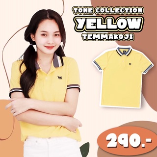 เสื้อโปโลรุ่น TONE Temmakoji มี 14 สี •cotton comb100% ( ทอพิเศษ ) BAD COMPANY BRAND