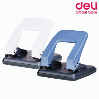 Deli 0104 2-Hole Punch เครื่องเจาะรูกระดาษ 35 แผ่น ที่เจาะรูกระดาษ อุปกรณ์สำนักงาน ที่เจาะรู เครื่องเจาะ เครื่องเจาะรู