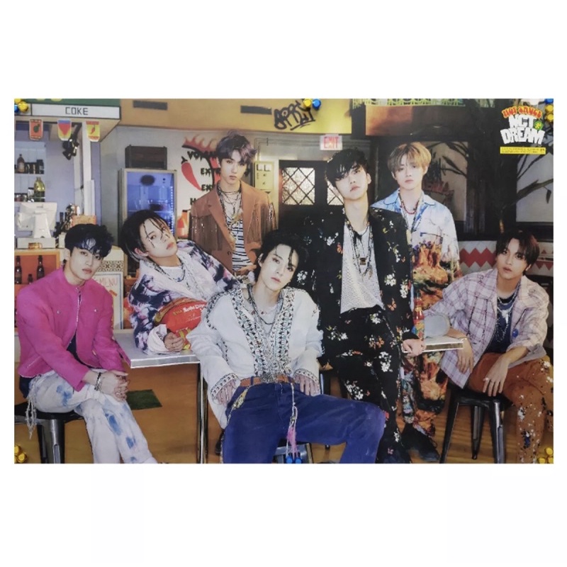 โปสเตอร์ Hot sauce (Jewel case ver.) NCT DREAM Shopee Thailand