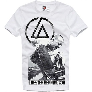 เสื้อยืดผู้ชายเสื้อยืดลายกราฟฟิก e1syndicate CHESTER BENNINGTON Linkin Park soundgarden