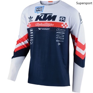 พร้อมส่ง KTM เสื้อกีฬาแขนยาว แบบแห้งเร็ว เหมาะกับขี่รถจักรยานยนต์วิบาก สําหรับผู้ชาย
