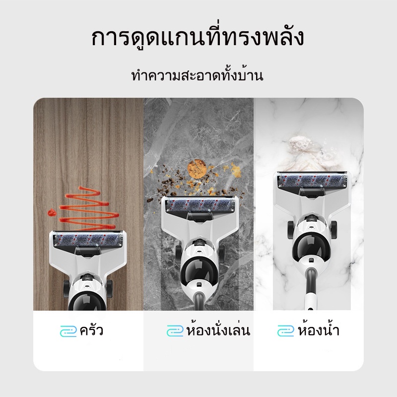 เครื่องขัดพื้น-เครื่องดูดฝุ่นอัตโนมัติ-ดูดซับน้ำ-ขัดพื้น-ขจัดคราบสกปรก-และสะอาดกว่าเครื่องดูดฝุ่นทั่วไป