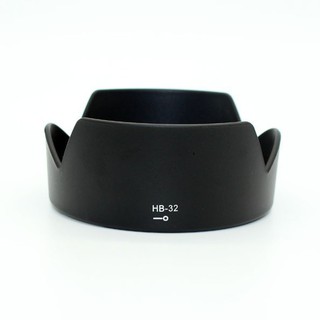ภาพหน้าปกสินค้าHood HB-32 สำหรับเลนส์ฮูด nikon AF-S DX 18-105mm f/3.5-5.6G ED VR,18-140mm f/3.5-5.6G ED VR lens Hood ที่เกี่ยวข้อง