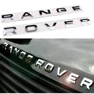 ภาพหน้าปกสินค้าโลโก้ติดฝากระโปรงหน้ารถ แลนด์โรเวอร์ แรนจ์โรเวอร์land rover Hood Emblem Logo Rear Badge Sticker Decal For Range Rover ที่เกี่ยวข้อง
