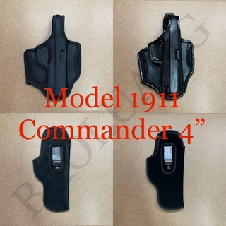 สินค้า Colt 1911-4 นิ้ว Commander ซองปืนพกนอก-พกใน Smith M39, M59, Para P12, Llama 1911