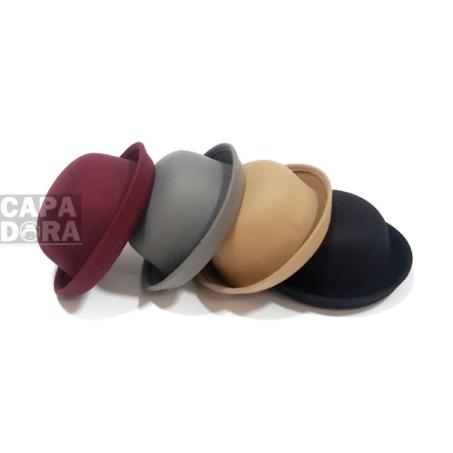 ภาพหน้าปกสินค้า(4สี) หมวกชาลี, Bowler hat