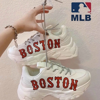 💫✨ถูกที่สุด!!พร้อมส่ง New MLB BOSTON  รองเท้ากีฬารองเท้าอเนกประสงค์  สูง 6CM