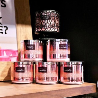 เทียนหอม Bath &amp; Body Works กลิ่น A Thousand Wishes , Japanese Cherry Blossom , Hello Beautiful , Sweet Pea แท้ USA