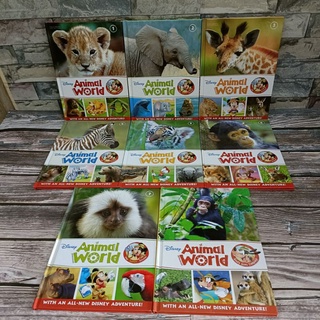 หนังสือความรู้ Disney Animal World. มือสอง