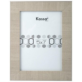 KASSA HOME กรอบรูปไม้ รุ่น 602-K-1316-5 สีเบจ กรอบรูป อัลบั้มรูป
