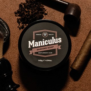 สินค้า สบู่โกนหนวด Maniculus Shaving Soap Gentlemen\'s Club (2021) 140g