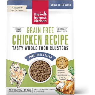 อาหารสุนัข The Honest Kitchen Whole Food Clusters สูตร Grain Free Small Breed Blend Chicken Recipe ขนาด 1.81 kg