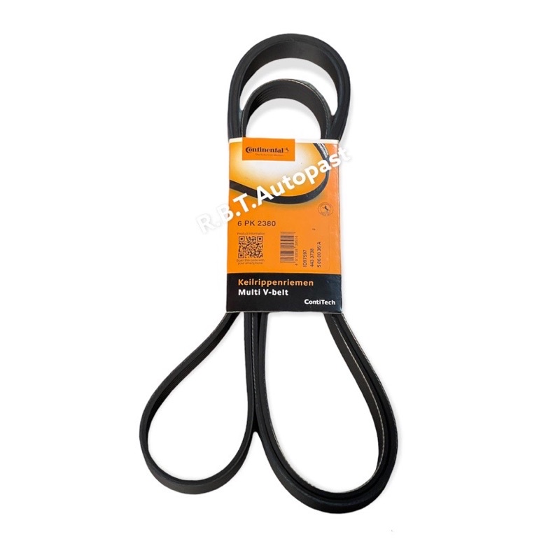 BENZ สายพานหน้าเครื่อง 6PK2380 (M112 M113 M104) W124 W203 W209 W211 ...