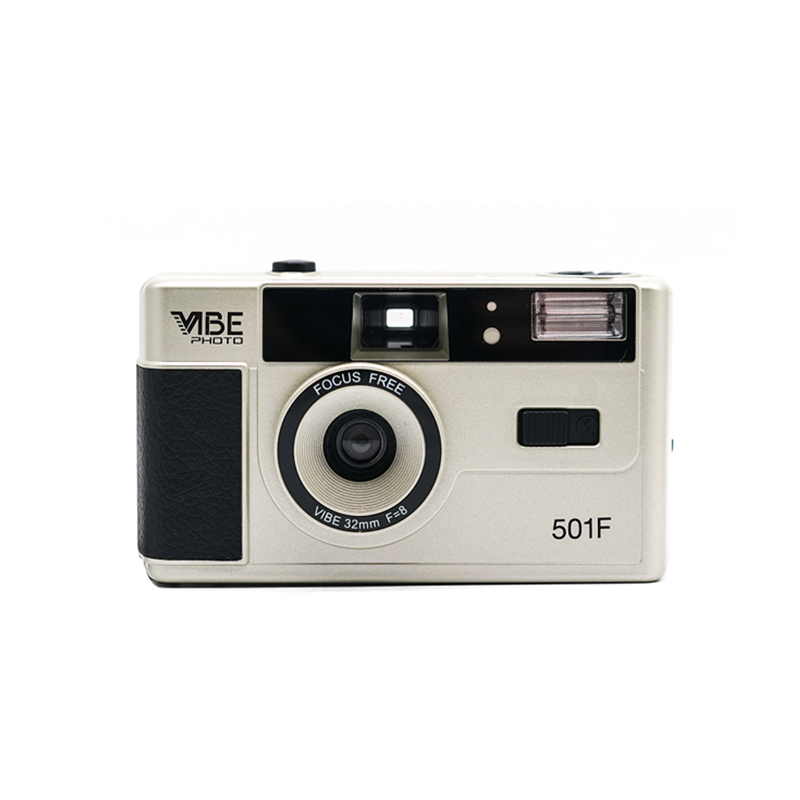 ภาพสินค้าVibe 501F 35mm Film Plastic Point and Shoot Camera Reusable จากร้าน vibephoto.th บน Shopee ภาพที่ 2