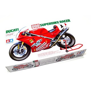 โมเดลประกอบ Tamiya 1/12 TA14063 DUCATI 888 SUPERBIKE RACETR