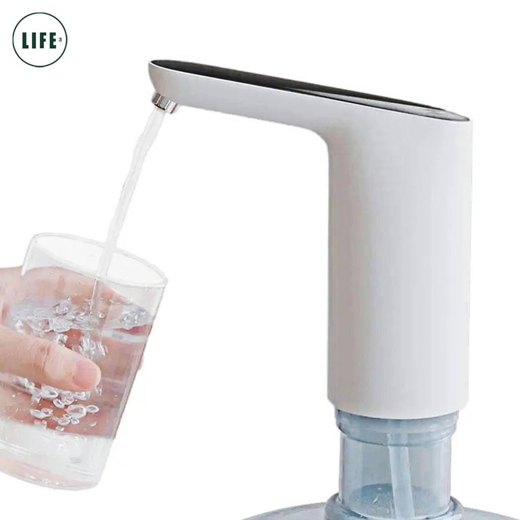 ราคาและรีวิวXiaomi Ecochain 3 Life หัวปั๊มน้ำ แบบอัตโนมัติ สีขาว สำหรับขวดน้ำดื่มแกลลอน 1 ชิ้น