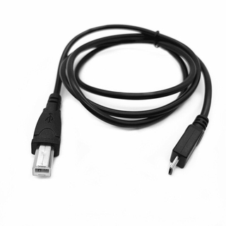 เครื่องสแกนเนอร์ Micro USB Male To USB 2.0 B Male Data OTG Cable Cord Phone Printer Scanner รองรับ Smart Phonetablet