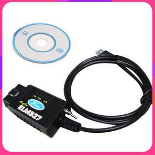 【In Stock】เครื่องสแกนเนอร์วินิจฉัย Usb Modified Elm327 Ms-Can Hs-Can สําหรับ Ford2