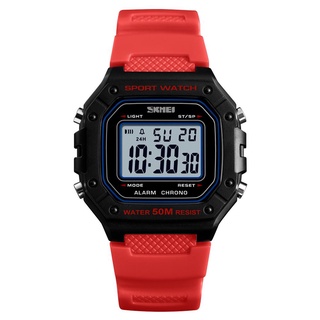 SKMEI Outdoor Sport Watch Men Digital Watches 5Bar Waterproof Alarm Clock Fashion Military Men Digital Watch