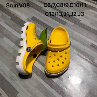 Crocs kids รองเท้าแตะแบบสวม สำหรับเด็ก