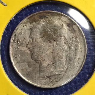 No.14488 ปี1952 เบลเยี่ยม 1 FRANC เหรียญเก่า เหรียญต่างประเทศ เหรียญสะสม เหรียญหายาก ราคาถูก