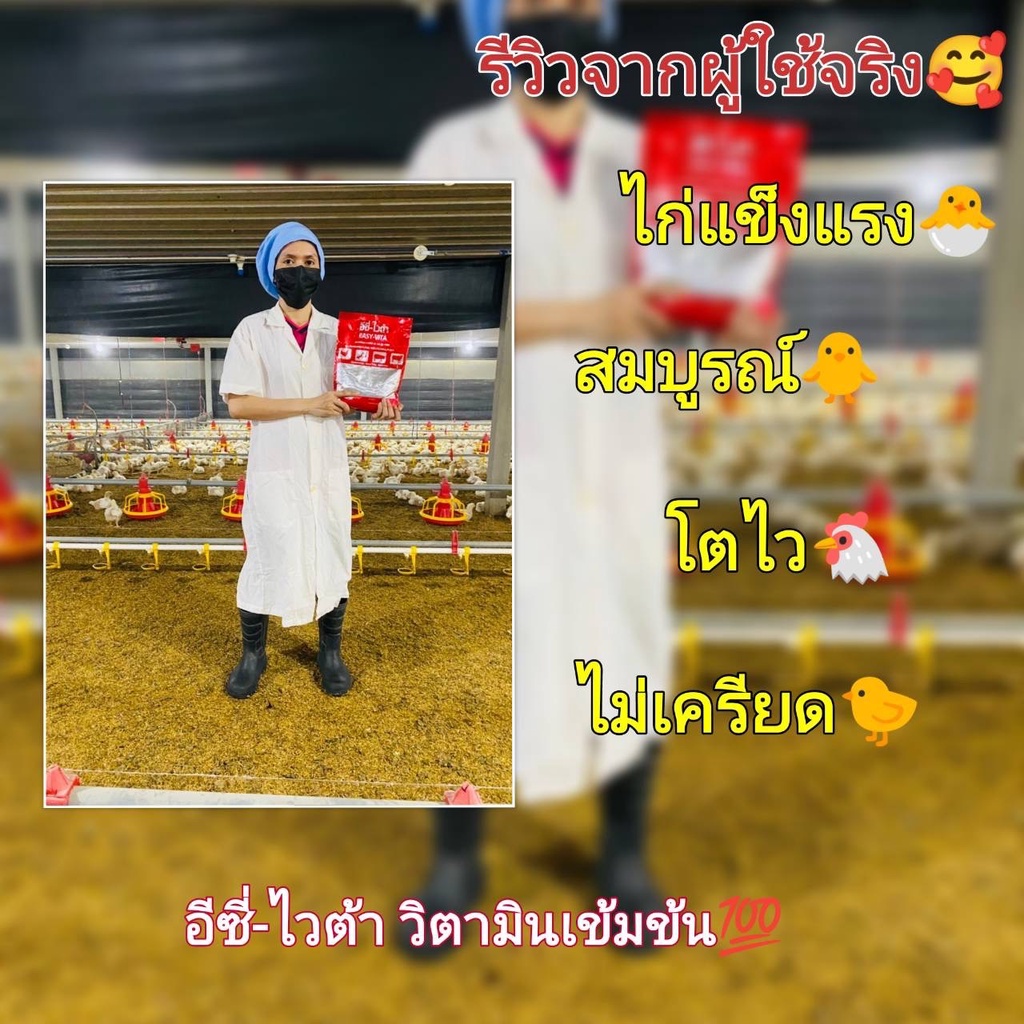 อีซี่-ไวต้า-easy-vita-วิตามินสำหรับไก่เนื้อ-ไก่ไข่-ไก่พันธุ์-เป็ด-สุกร-ฯลฯ-ขนาด-1kg