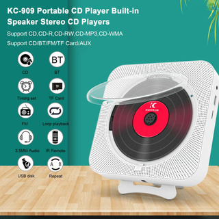 ภาพขนาดย่อของภาพหน้าปกสินค้าYoup Kc-909 เครื่องเล่นซีดี Cd พร้อมรีโมทคอนโทรล 3.5 มม. รองรับ Cd / Bt / Fm / Tf จากร้าน xiaomiyoupin.th บน Shopee ภาพที่ 4