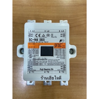 ❤️ส่งทุกวัน❤️แมกเนติกคอนแทคเตอร์ รุ่น SC-N4 220V FUJI Magnetic Contactor Model SC-N4 220V FUJI