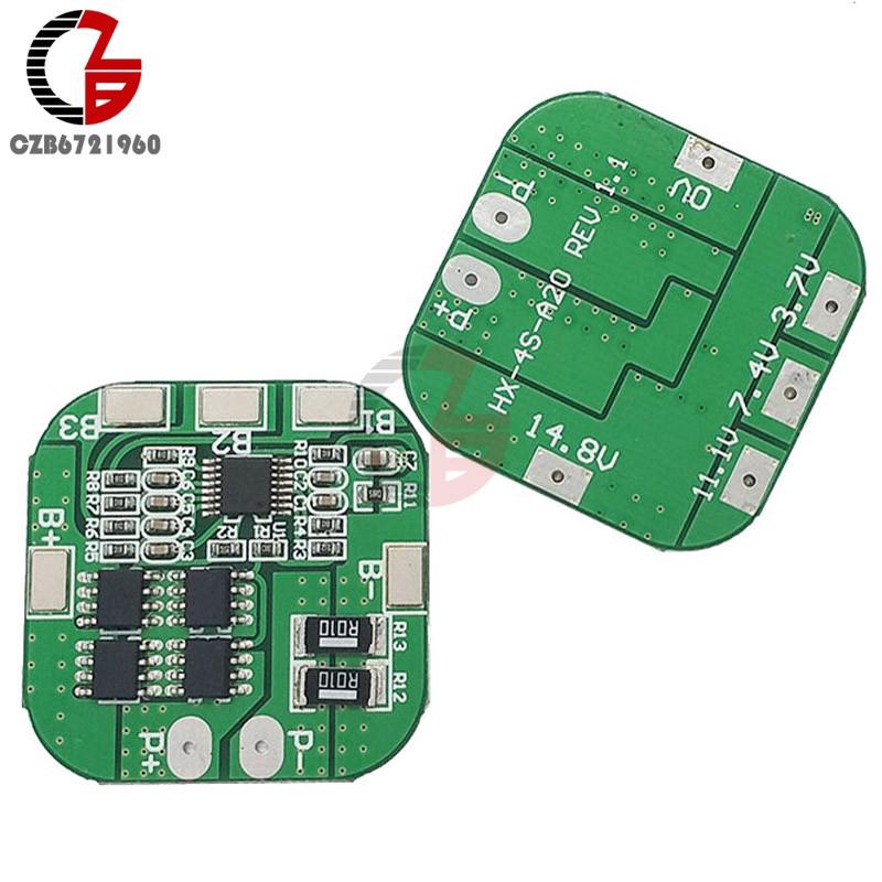 ภาพหน้าปกสินค้า4S 14.8V / 16.8V 20A Peak Li-ion BMS PCM Battery Protection Board Bms Pcm for Lithium LicoO2 Limn2O4 18650 Li Battery ที่เกี่ยวข้อง