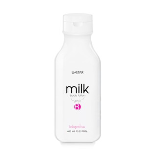 ๊Ustar Milk Body Lotion 400 ml. ยูสตาร์ มิลด์ บอดี้ โลชั่น 8856961006825