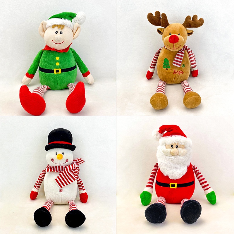 ตุ๊กตาซานตาคลอส-กวางเอลก์-สโนว์แมน-ของขวัญคริสต์มาส-สําหรับเด็กผู้ชาย-และเด็กผู้หญิง