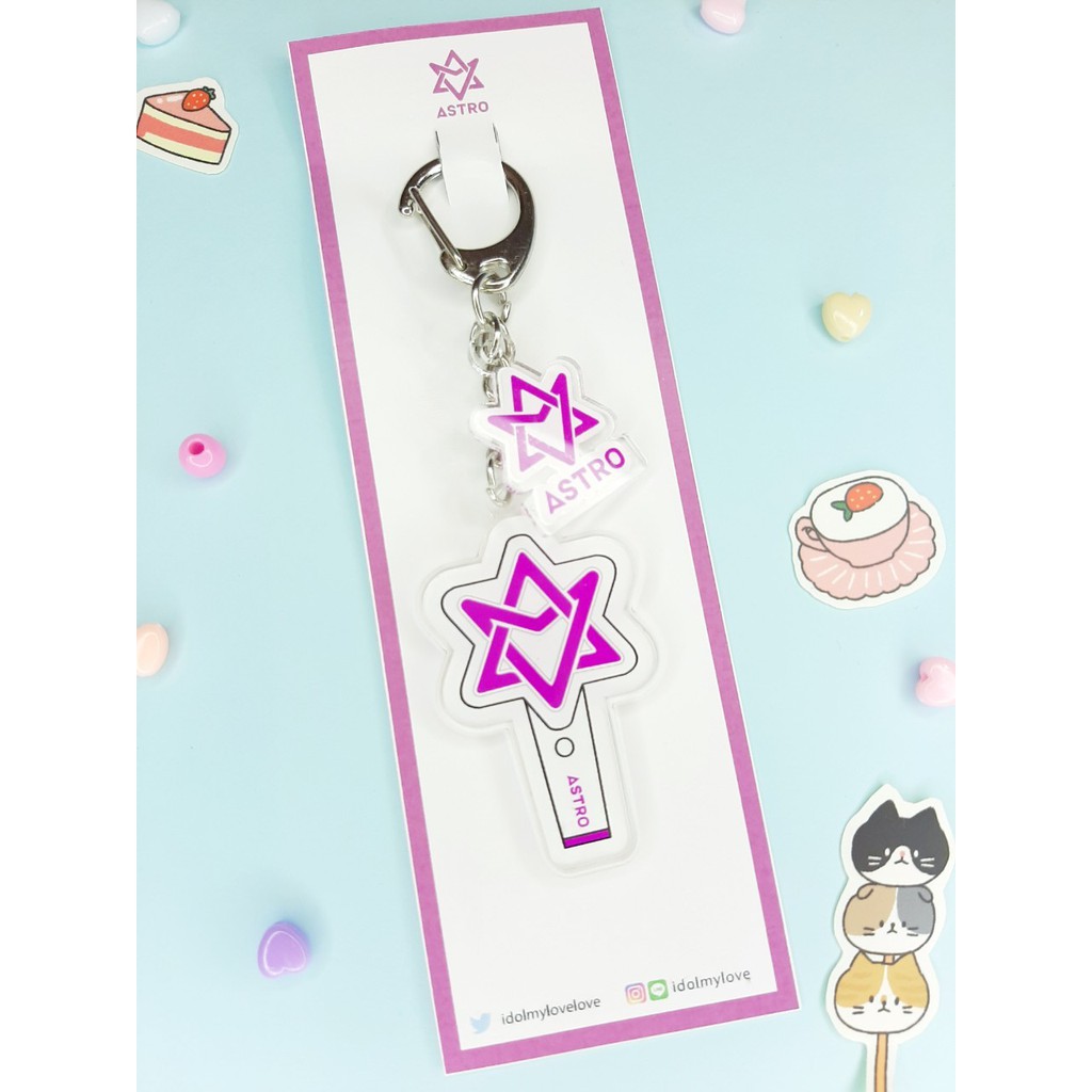 Astro : Keychain + PIN Lightstick | Shopee Thailand