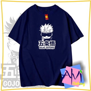 【100% cotton】เสื้อยืด พิมพ์ลายอนิเมะมหาเวทย์ผนึกมาร gojo satoro สไตล์ญี่ปุ่น alvi store20