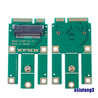 <Asiutong3> A + E Key A Key M. อะแดปเตอร์โมดูลไร้สาย 2 Ngff To Mini Pcie สําหรับ Wireless