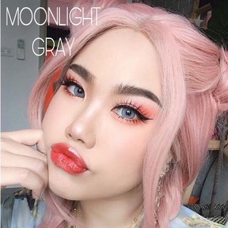 Moonlight Gray (2) สีเทา ตาฝรั่ง เทา Dream Color1 Contact Lens Bigeyes คอนแทคเลนส์ ค่าสายตา สายตาสั้น แฟชั่น