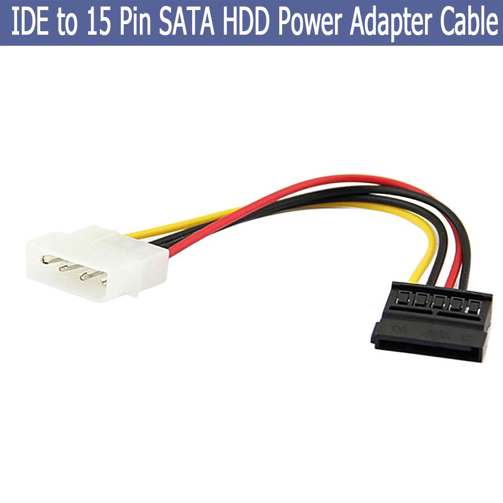 ภาพหน้าปกสินค้าถูกสุด สายเคเบิ้ลอะแดปเตอร์ 18 ซม . IDE to 15 Pin Serial Ata SATA  ซึ่งคุณอาจชอบราคาและรีวิวของสินค้านี้