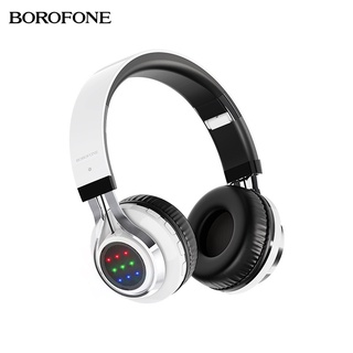 Borofone Bo8 หูฟังบลูทูธไร้สาย 5.0 พร้อมไมโครโฟน รองรับการ์ด TF FM สําหรับเล่นเกม PC