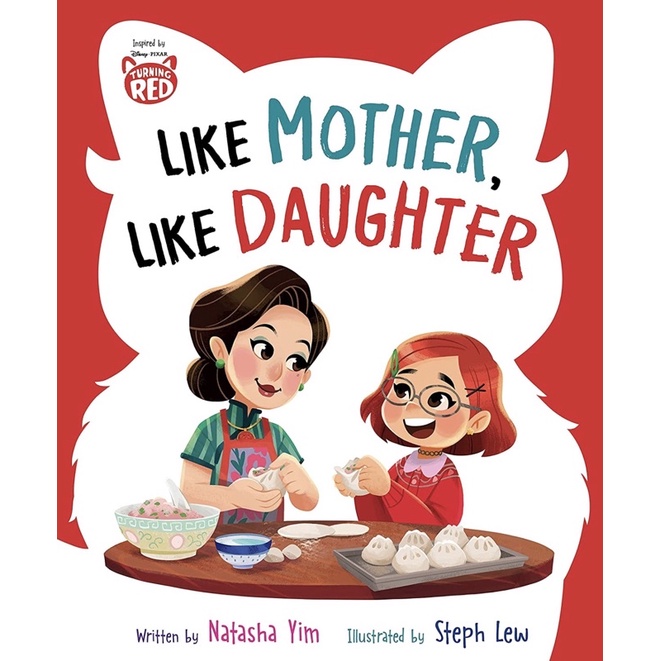 หนังสือภาษาอังกฤษ-disney-pixar-turning-red-like-mother-like-daughter