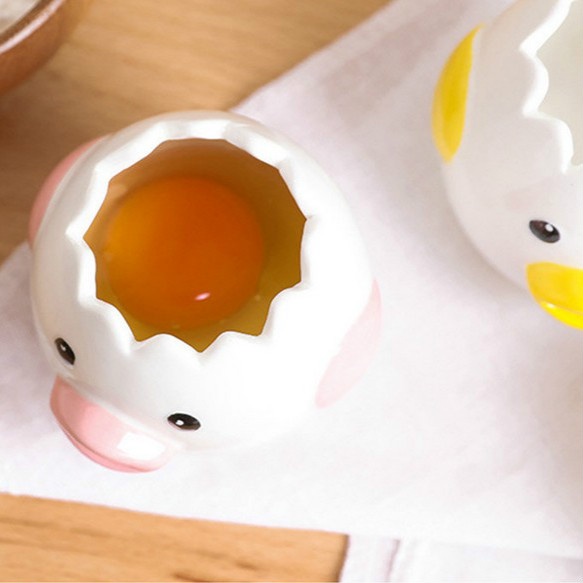 อุปกรณ์แยกไข่แดง-ไข่ไก่-เซรามิค-ลายการ์ตูน-แบบสร้างสรรค์-สําหรับทําอาหาร-ห้องครัว