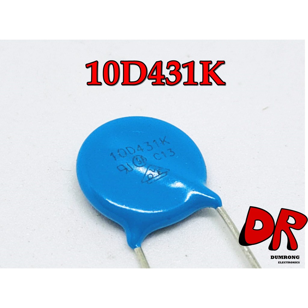 (10 ชิ้น) 10D431K วาริสเตอร์ varister 430V varistor Shopee Thailand