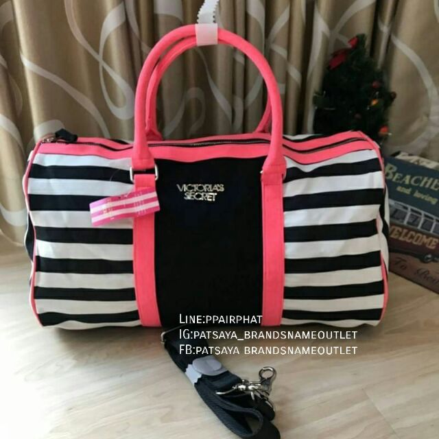 new-victoria-secret-luggage-travel-oversized-beach-bagเเท้-outlet