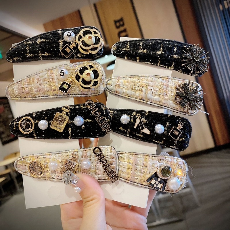 กิ๊บติดผมเกาหลี-กิ๊บติดผม-handmade-chanel-กิ๊บติดผมเกาหลีพร้อมส่ง