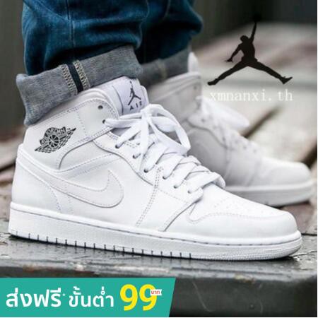 แท้-air-jordan-1-joe-1-aj1-รองเท้าบาสเก็ตบอลสีขาวทั้งหมด